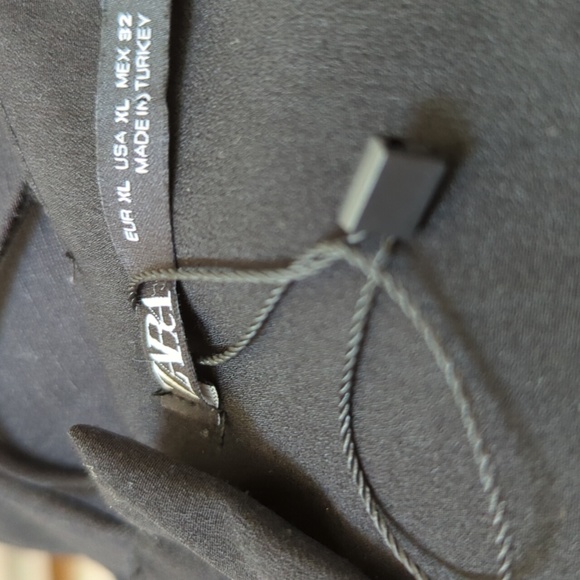 ZARA Linen Blend Crop Top - Picture 16 of 16